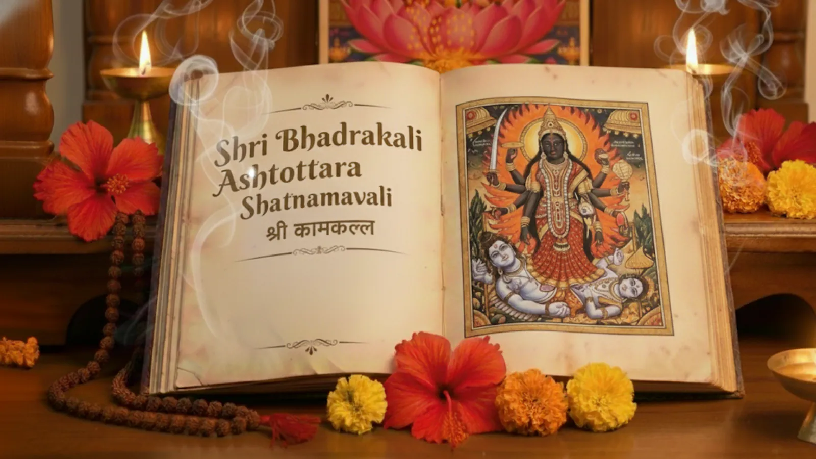 Shri Bhadrakali Ashtottara Shatanamavali